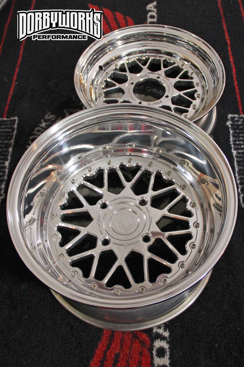 MESH LOVE wheels Super staggered wheel set 12x4 / 13x7 Honda Ruckus
